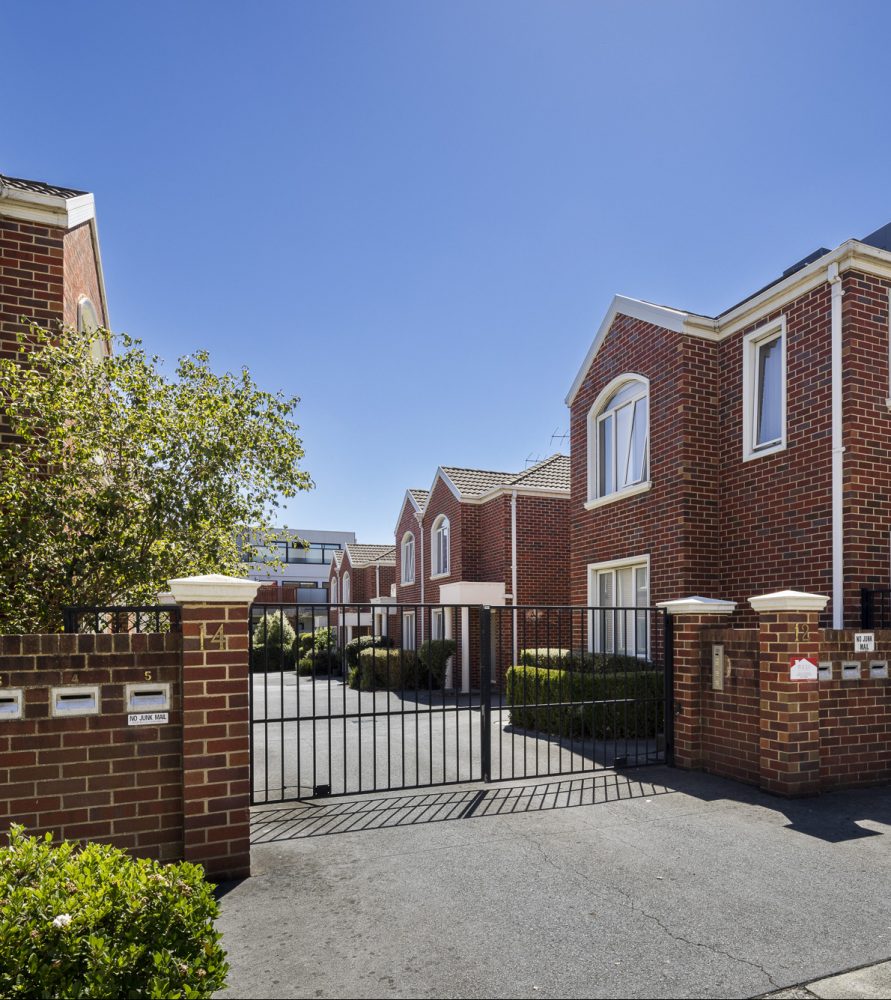 Gate of townhouse body corporate being serviced regularly